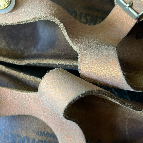 Birkenstock Gizeh in Washed Metallic Sea Copper, size 39 - Picture 9 of 9